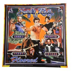 Sugar Ray Floored 1997 Promo Flat Album Poster 12x12 Double Sided Atlantic Rock